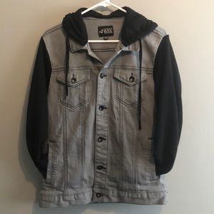 2/50$ ⚡️ Rude jeans vest with long sleeves.